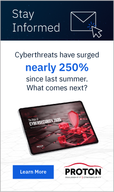 Cyberthreats Surged 250% Since Last Summer Learn More